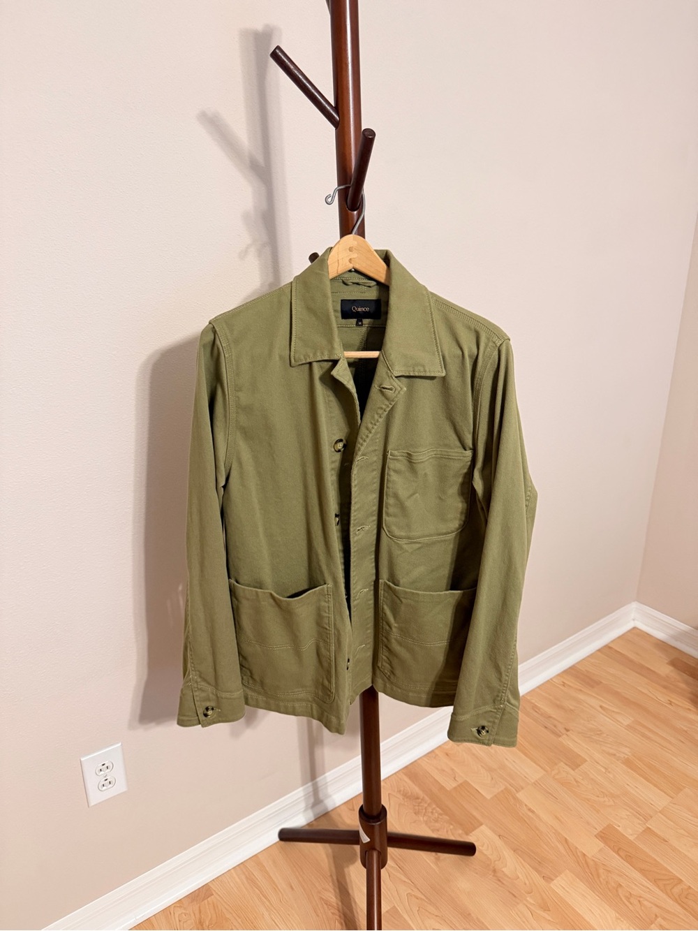 Quince Men’s Olive Green Men's Utility Jacket